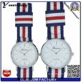 Yxl-305 Hotsale Fashion Nylon Valentine Couple Watch Trendy Quartz Mens Women Watch Dw Style Factory